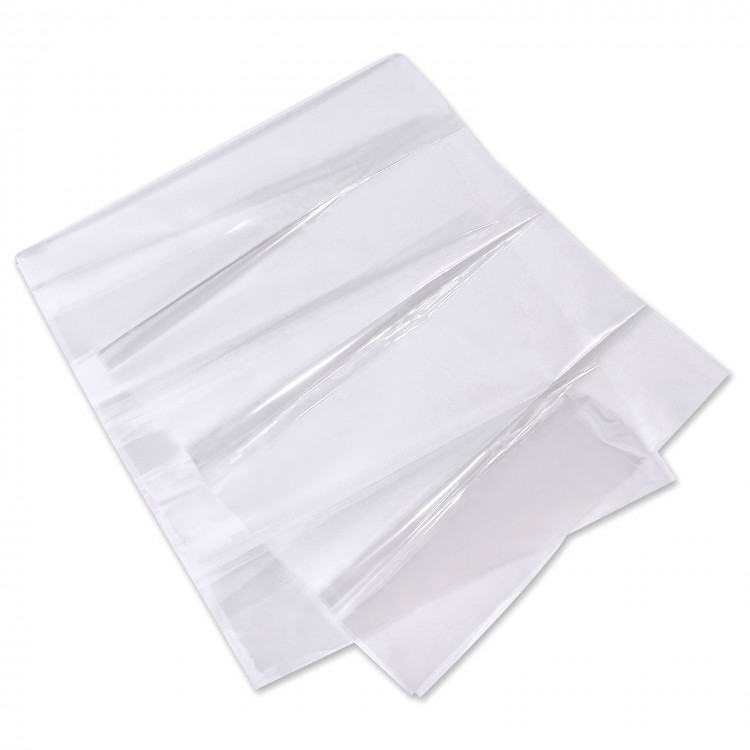 Κόλλες περιτυλίγματος και προστασίας σελοφάν ατύπωτες 90x100.