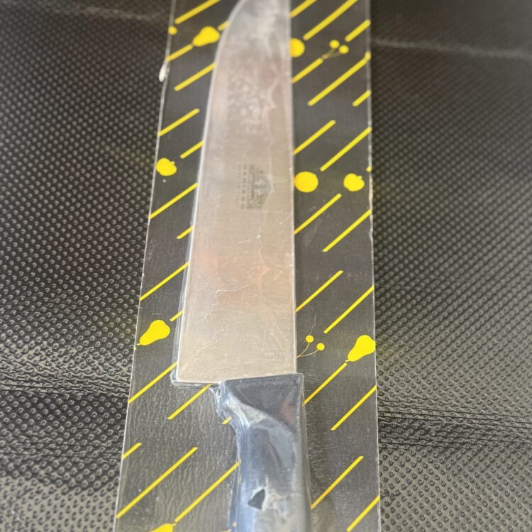 Μαχαίρι κρεοπώλη 24cm  καρτέλα.