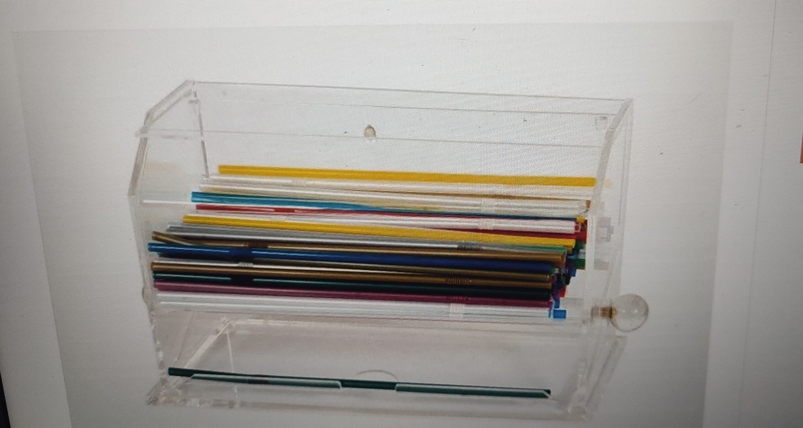 Organizer για καλαμάκια Flex Polycarbonate