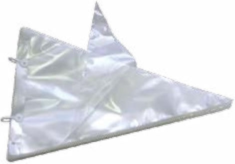 Σακούλα ζαχαροπλαστικής μιας χρήσης  50x30cm 100τμχ. JDS