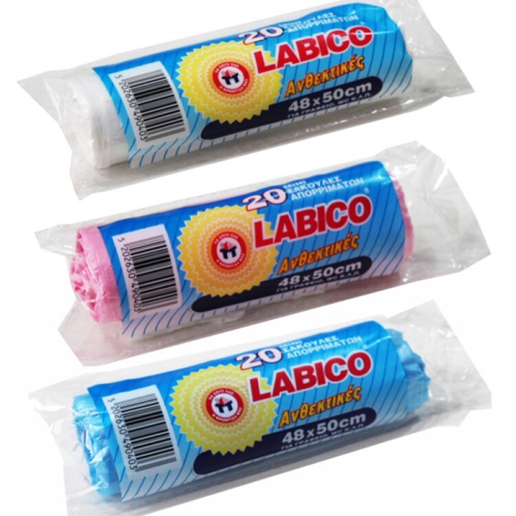 Σακούλα απορριμμάτων W.C 48X50  ρολό 20τμχ Labico