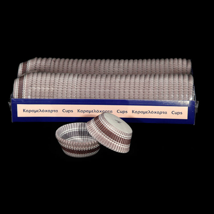 Καραμελόχαρτο Νο3 στρογγυλό τρούφας εμπριμέ χρωματιστό συσκευασία 3000 τμχ.