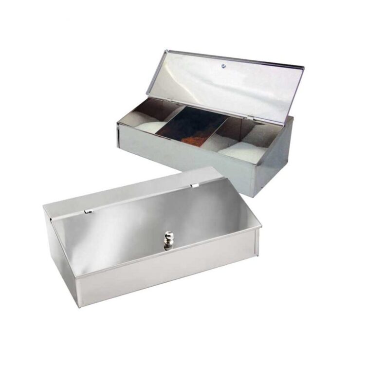 Καφεκούτι Inox 2 θέσεων ελαφρύ μικρό.