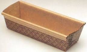 Φόρμα χάρτινη κέικ μιας χρήσης καφέ κραφτ 6,5x20x5.