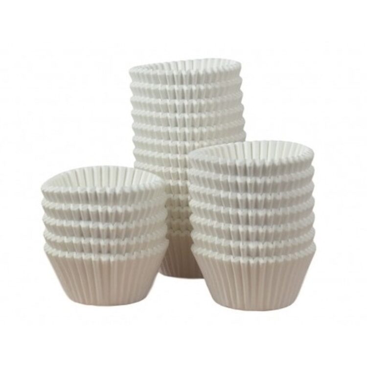 Καραμελόχαρτο Νο3 στρογγυλό τρούφας λευκό συσκευασία 3000 τμχ.