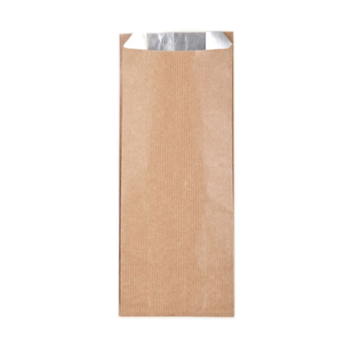 Χαρτοσακκούλα αλουμινίου κραφτ διαστάσεις 9,50x19/9,50x27/12,50x22/12,50x27.