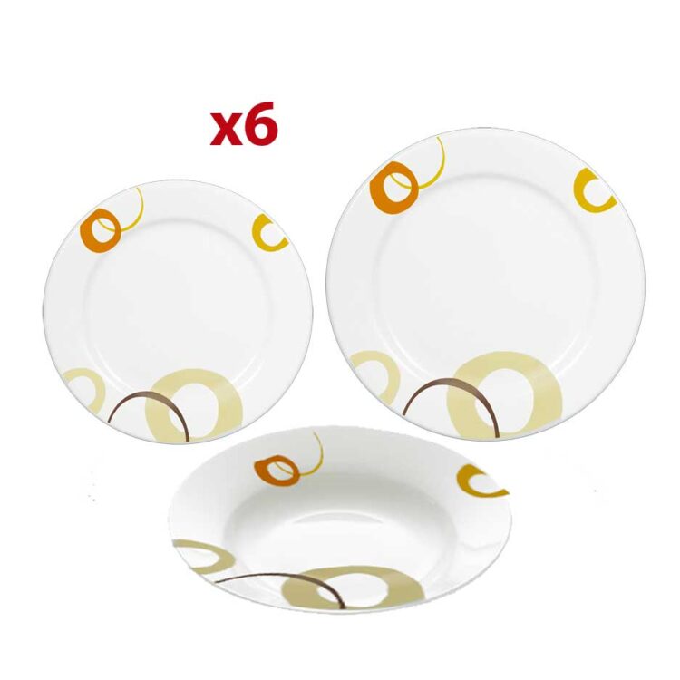 Σαλατιέρα με σχέδιο Meta Coupe 23εκ.