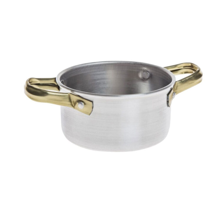 Χυτράκι σερβιρίσματος αλουμινίου  mini 10εκ.