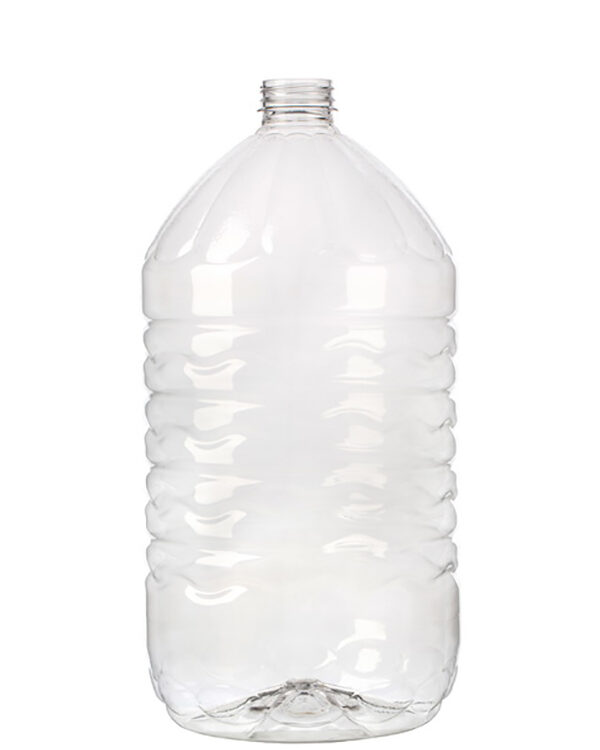 Φιάλη διάφανη Pet στρογγυλή 10lt.
