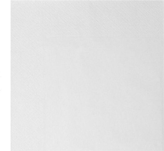 Χαρτοπετσέτα εστιατορίου πολυτελείας λευκή 24x24 Finezza