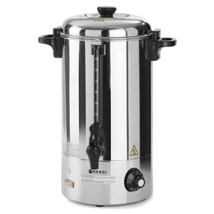 Βραστήρας επαγγελματικός ροφημάτων μονότοιχος Inox Hendi 10lt. 2200W