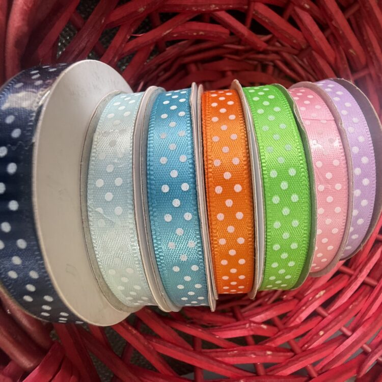 ΚΟΡΔΕΛΑ ΣΑΤΕΝ ΠΟΥΑ 10mmX25Y ΔΙΑΦΟΡΑ ΧΡΩΜΑΤΑ