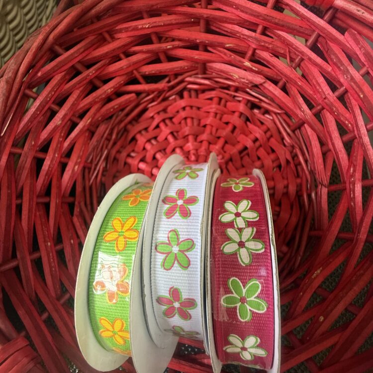 ΚΟΡΔΕΛΑ ΥΦΑΣΜΑ ΜΕ ΛΟΥΛΟΥΔΙΑ ΧΡΩΜΑΤΑ 10mmX10Y