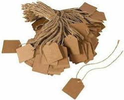 ΚΑΡΤΕΛΑΚΙΑ ΤΙΜΩΝ ΚΡΑΦΤ Νο3 21Χ35 /300τμχ