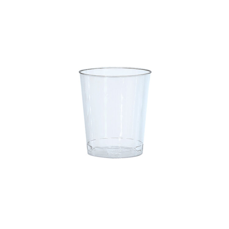 Ποτήρι σφηνάκι πλαστικό σκληρό P/S 20ml/πακ. 100τμχ.