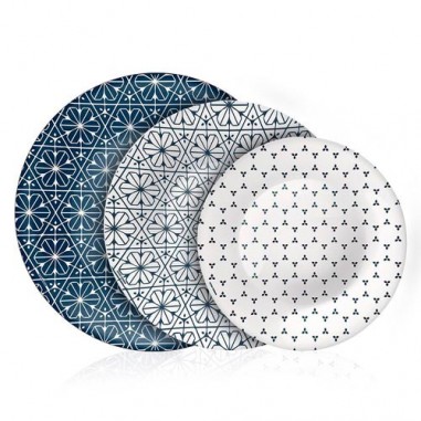 ΠΙΑΤΟ ΦΑΓΗΤΟΥ ΒΑΘΥ 23cm MAIOLICA BLUE