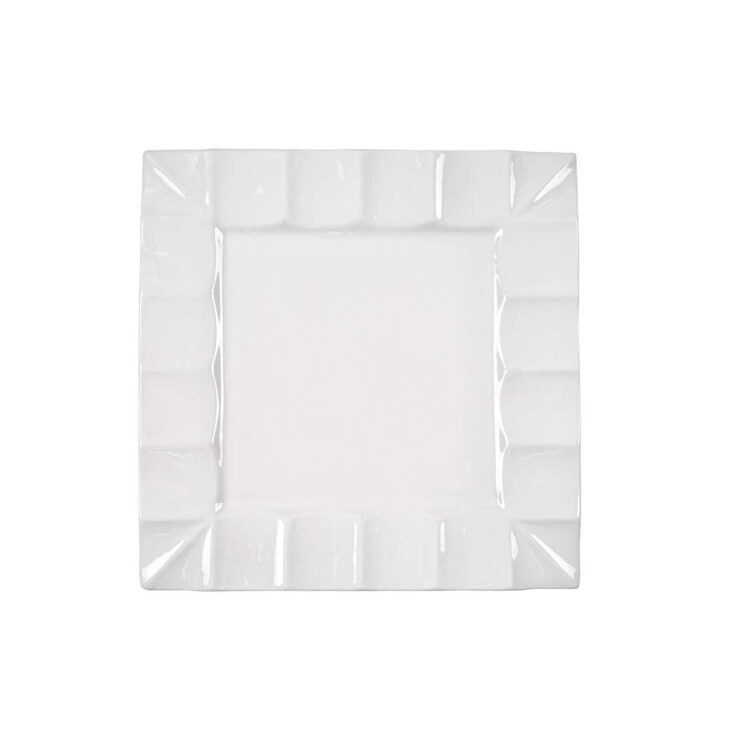 Πιάτο τετράγωνο παρουσίασης Glamour 18x18 εκ.