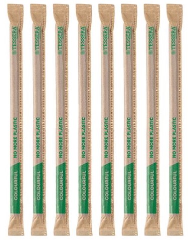 Καλαμάκι Χάρτινο Jumbo, γρανίτας και χυμού 1/1 500αδα