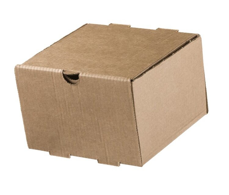 ΚΟΥΤΙ ΚΡΑΦΤ SINGLE BURGER 13Χ13Χ8.6cm 100τμχ