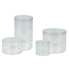 ΚΟΥΤΙ ΔΙΑΦΑΝΟ ΣΤΡΟΓΓΥΛΟ PVC 11X9cm 120τμχ D