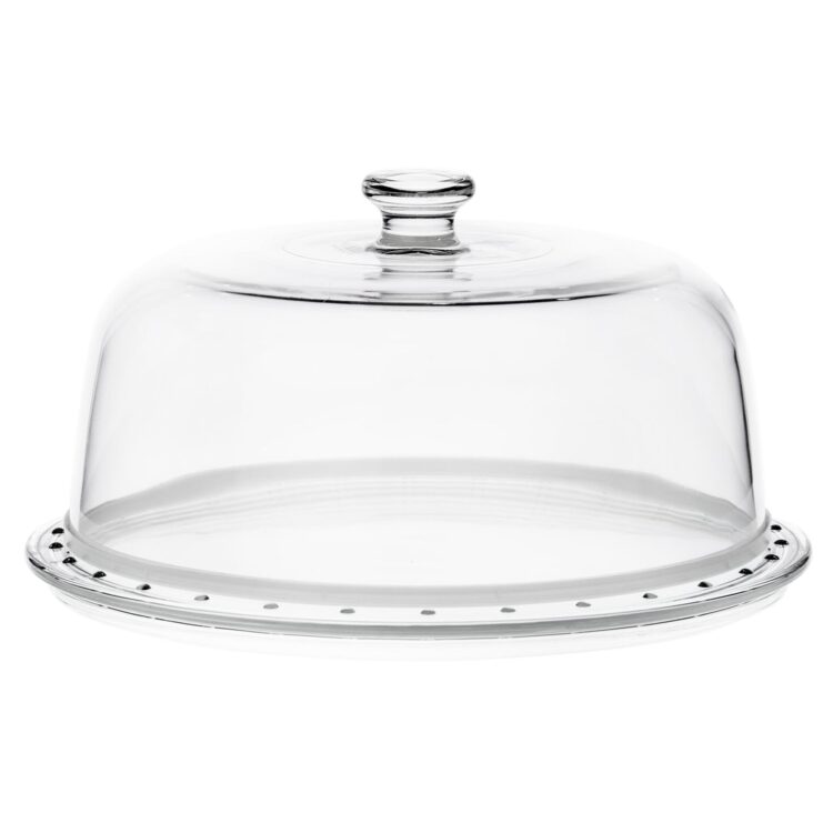 ΚΑΠΑΚΙ ΤΟΥΡΤΙΕΡΑΣ ΓΥΑΛΙΝΟ ΜΕ ΛΑΣΤΙΧΟ 28cm ΓΙΑ BORGONOVO PALLADIO 31