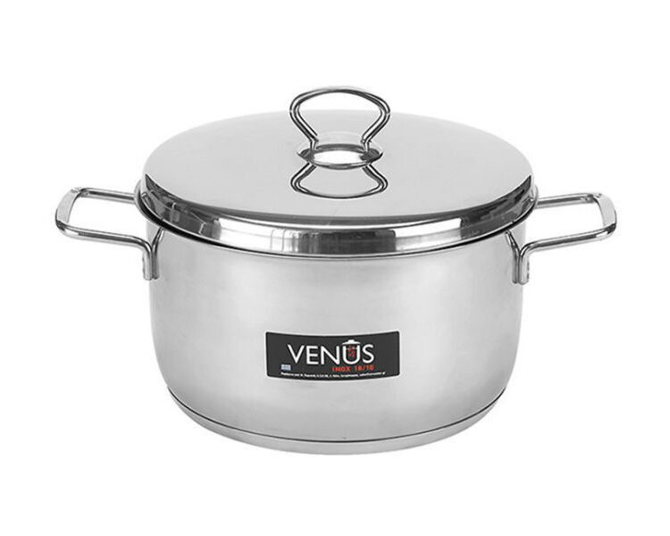 ΚΑΠΑΚΙ ΧΥΤΡΑΣ ΙΝΟΧ 18/10 VENUS 22cm