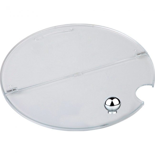 ΚΑΠΑΚΙ ΣΠΑΣΤΟ ΑΚΡΥΛΙΚΟ ΔΙΑΦΑΝΟ 23,5cm 11878