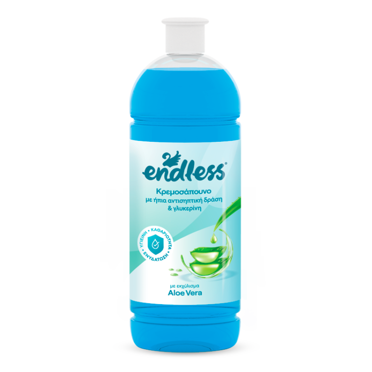 ENDLESS κρεμοσάπουνο αντισηπτικό 1000ml μπλε