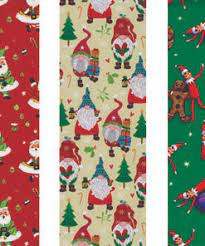 Χαρτί περιτυλίγματος δώρων σε φύλλα διάφορα χρώματα