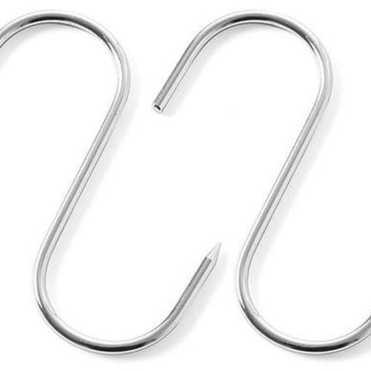 Τσιγκέλι Inox χονδρό 150x6mm σετ 4τμχ Hendi