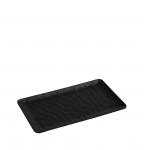 Πιατέλα Σερβιρίσματος Μελαμίνης Παραλληλόγραμμη "Wavy" 26x16.2cm