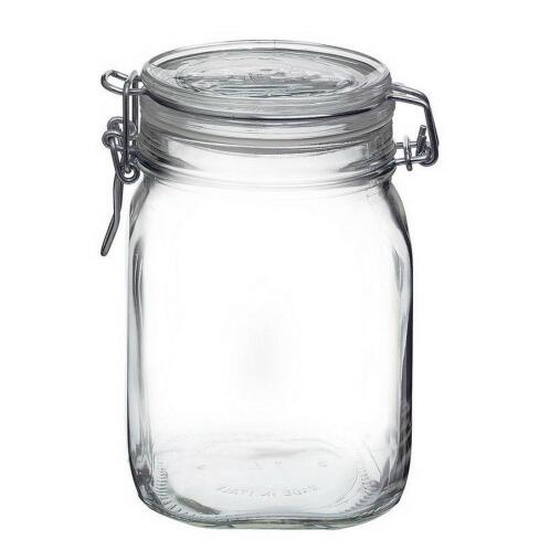 Βάζο γυάλινο Fido 1000ml με καπάκι αεροστεγές