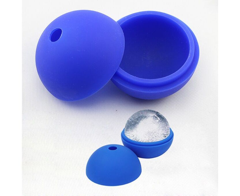 Καλούπι πάγου σιλικόνης στρογγυλό 1 θέσης 7,5cm - Image 2