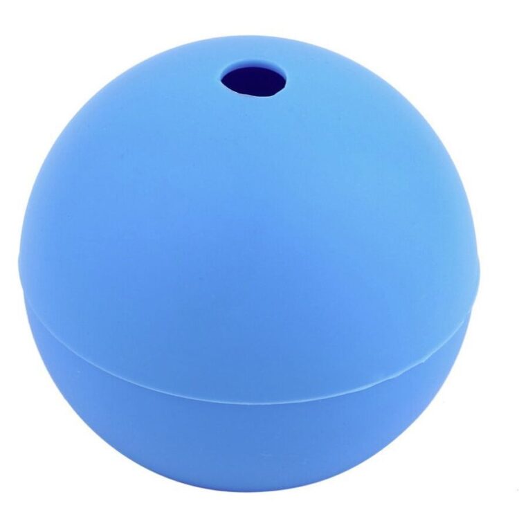 Καλούπι πάγου σιλικόνης στρογγυλό 1 θέσης 7,5cm