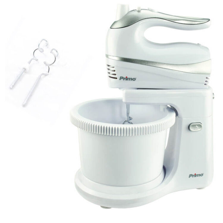 Μίξερ με κάδο 3lt 500W Primo λευκό