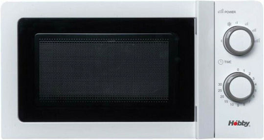 Φούρνος μικροκυμάτων 20lt Hobby 700W λευκός