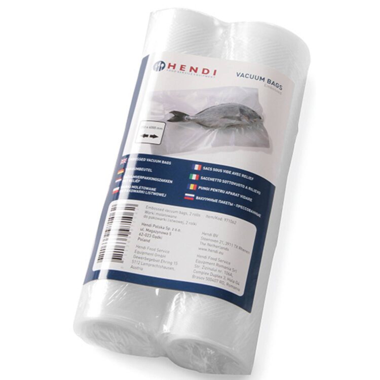 Σακούλες Vacuum ρολό 30x60cm Hendi σετ 2τμχ
