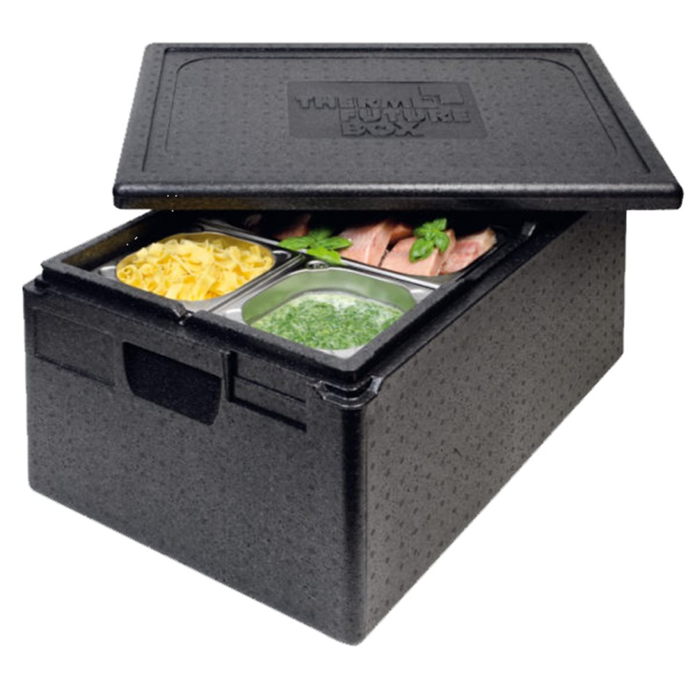 Κουτί μεταφοράς Catering Thermobox 60x40x32cm μαύρο EPP