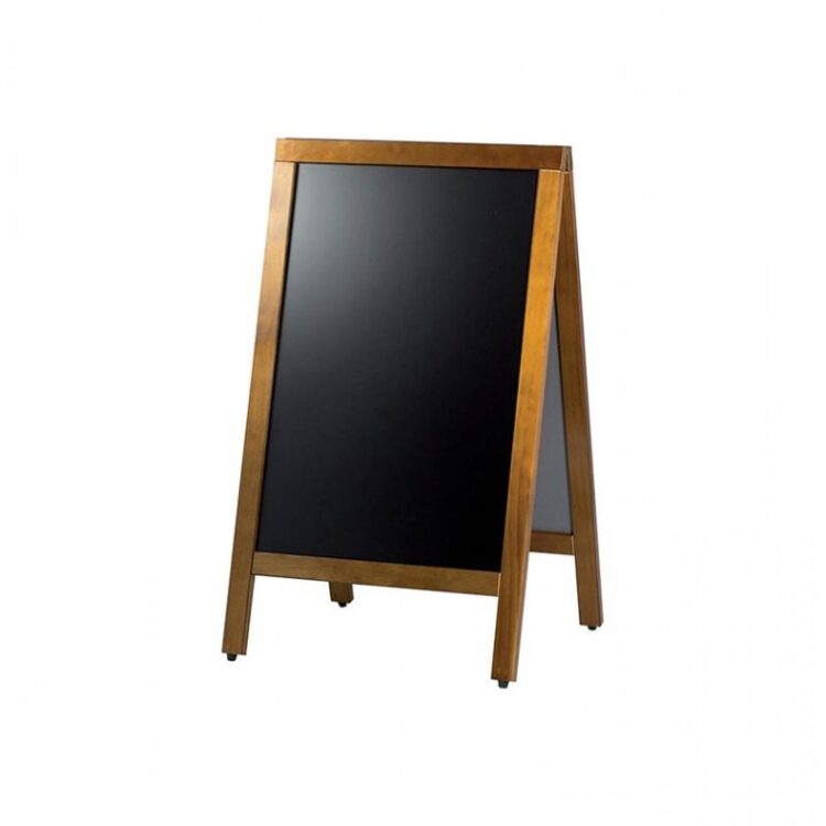 Πίνακας μαύρος με ξύλινο πλαίσιο 50x45x85cm 664001