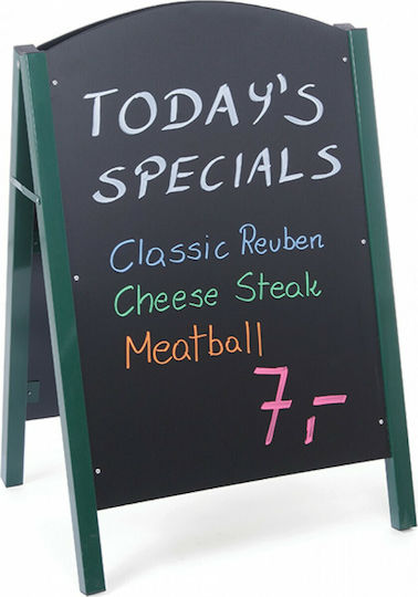 Πίνακας Διπλός μαύρος 70x1.10cm