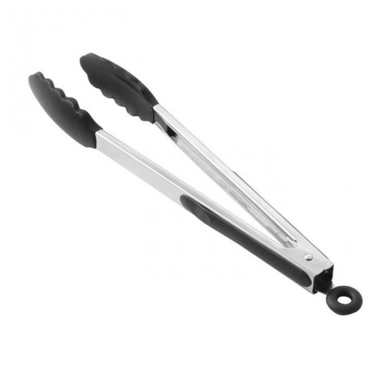 Λαβίδα inox άκρη σιλικόνης 24cm Hendi 171301