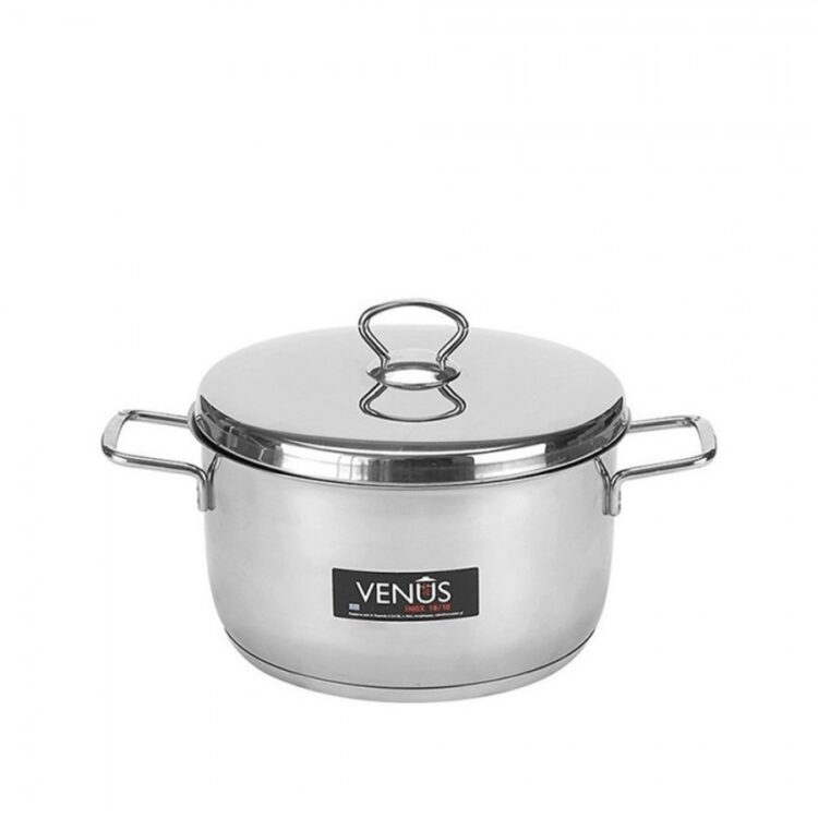 Χύτρα inox με καπάκι 18/10 26cm Venus
