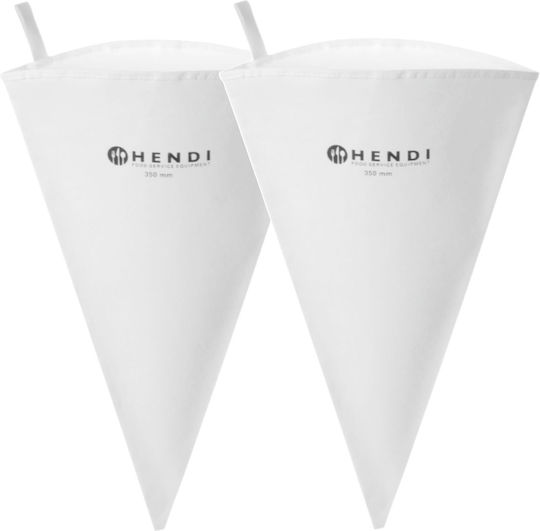 Σετ Σακούλες ζαχαροπλαστικής βαμβάκι 40cm 2τμχ Hendi