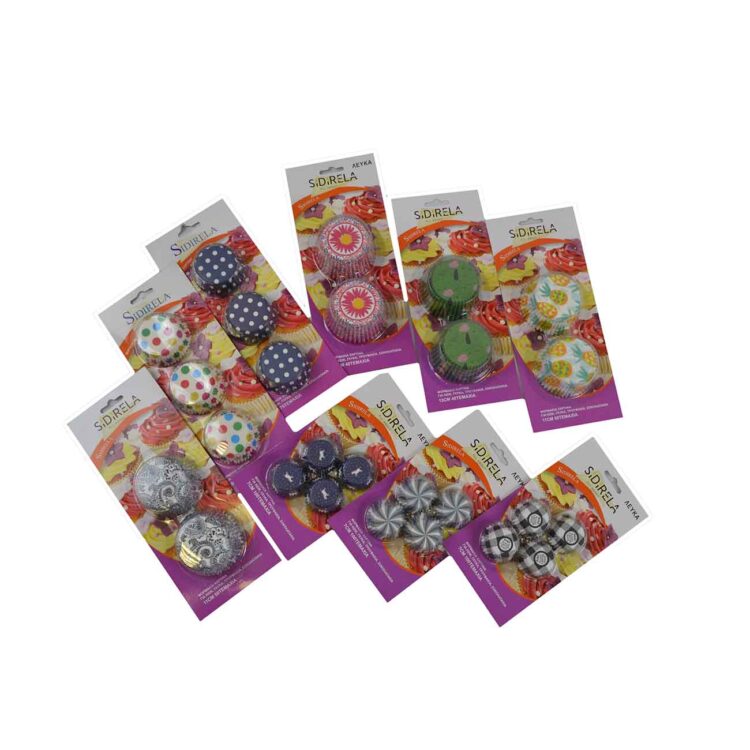 Σετ Καραμελόχαρτα 13cm 40τμχ Sidirela