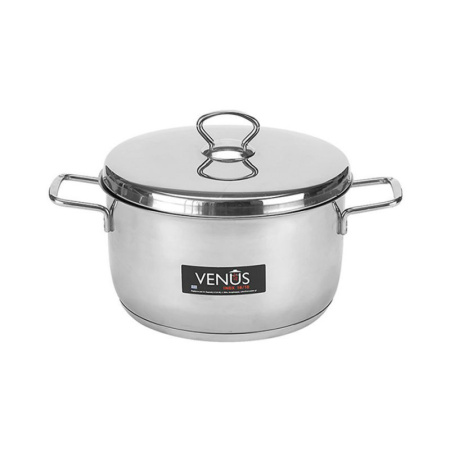 Χύτρα inox με καπάκι 18/10 20cm Venus