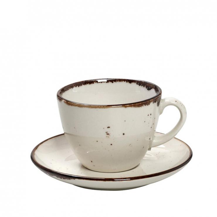 Σετ Φλυτζάνι σοκολάτας & πιάτο jambο 350ml Terra Green/Cream/Grey/Blue - Image 4