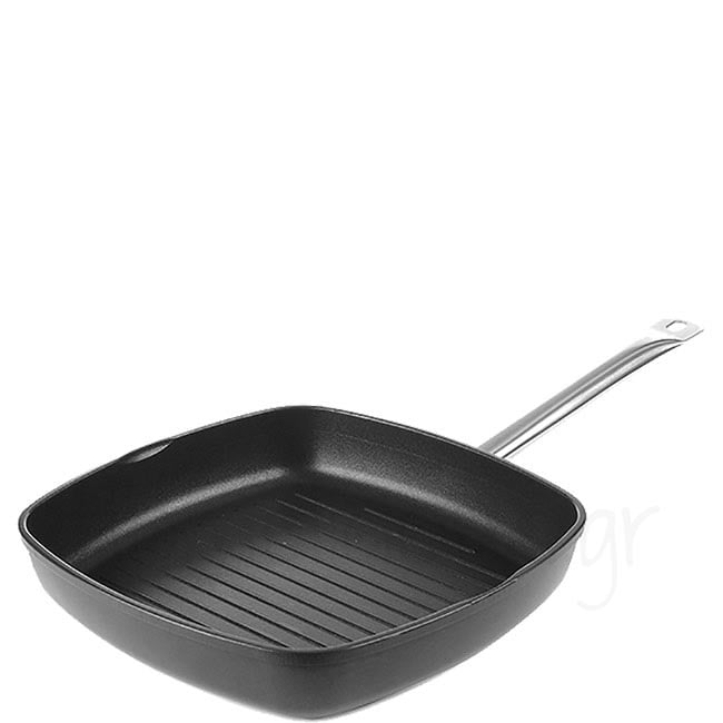 Τηγάνι-Ψηστιέρα Cast Aluminium Professional 28cm Hendi