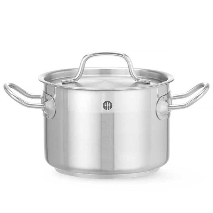 Χύτρα βαθιά με καπάκι inox 16cm Hendi σειρά "Profiline" 831007