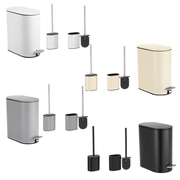 Σετ Πεντάλ & Πιγκάλ Οβάλ 5lt (soft close) Sidirela