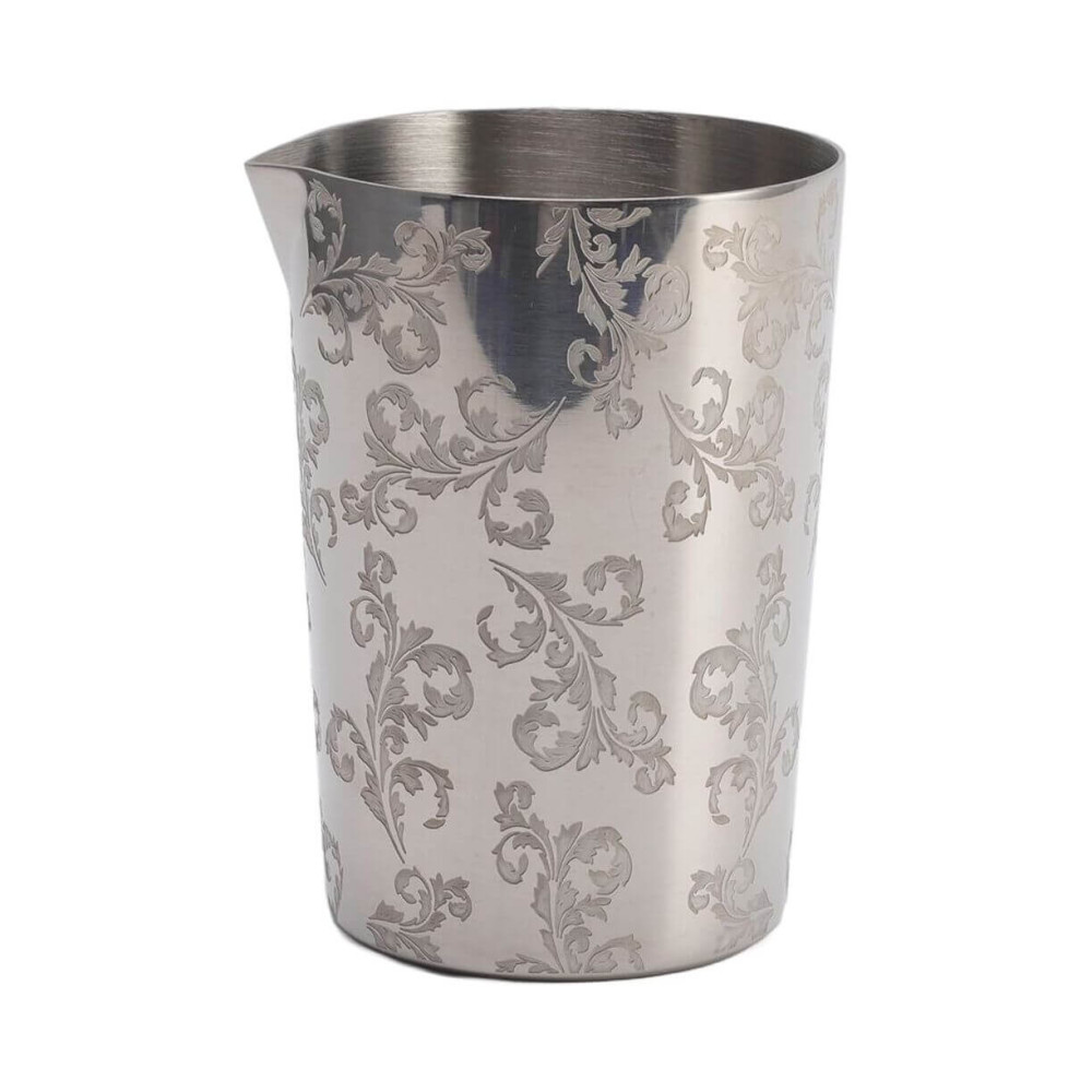 Ποτήρι Stirring Glass Inox ανάγλυφο 500ml